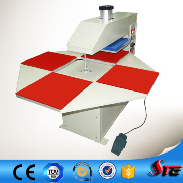 Full Automatic Four Station Mouse Pad Hot Printing Machinery