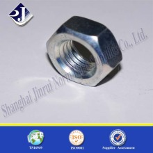 ASME - Porca padrão hexagonal com galvanização