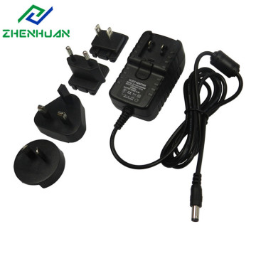 Adaptadores de potencia de enchufe del convertidor internacional de 12V2A 24W