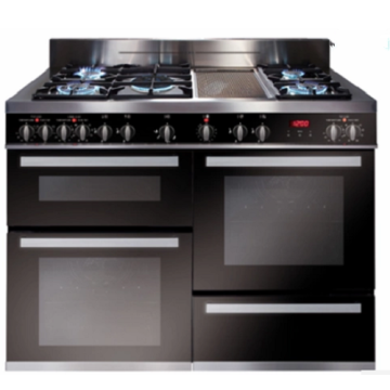 120cm Multiple Cavity Dual Fuel Range Cooker