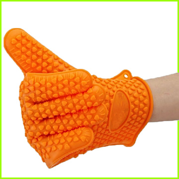 Multi-fuction Kitchen Silicone Glove Oven Mitts