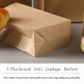 65gsm custom print grease proof paper bags wholesale