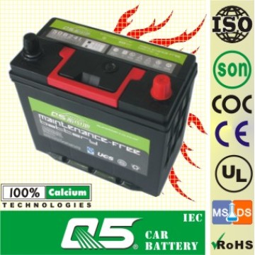 SS40T, SS60, 12V45AH, Австралия Модель, Автоматическое хранение Техническое обслуживание Автомобильная батарея