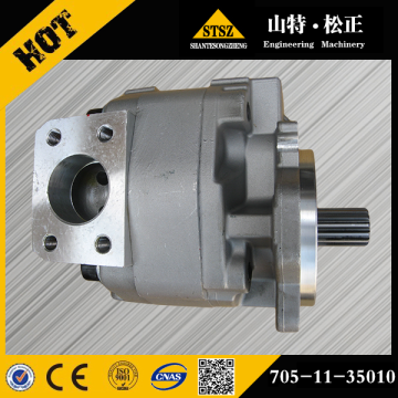 234-60-65100 Pompe à engrenages hydrauliques pour Grader GD705A-4A