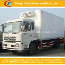 Dongfeng 4X2 99HP Freezer Van Truck 4cbm Refrigerator Truck