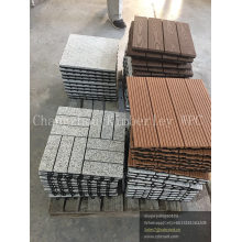 WPC Wood Grain DIY Floor/Laminated Decking Floor