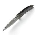 Cuchillo de combate de titanio de alta calidad para caza