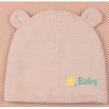 Bebé algodón orgánico de algodón de color sombrero super suave