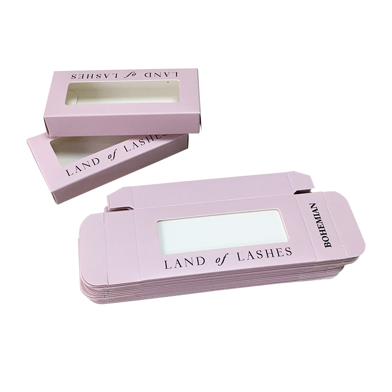 Private Designed Paper Eyelash Box with Window