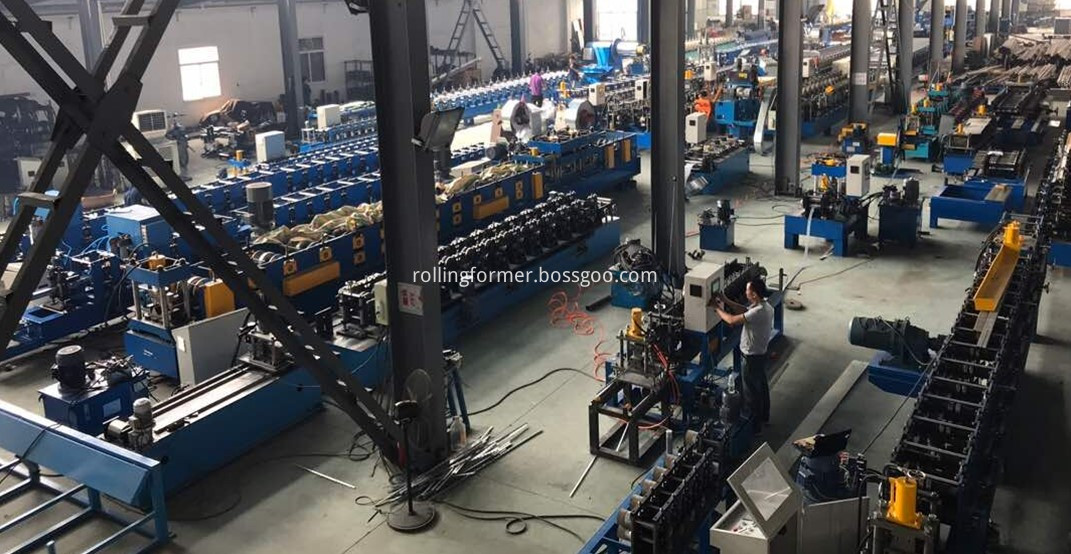 CW UW frame roll forming machine