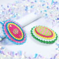 Multilayer felt rainbow ring DIY hand sewing pendant