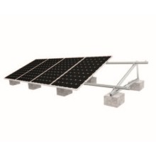 Flat roof tripod for solar panel