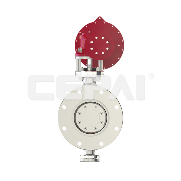 Pneumatic High Performance Tri-eccentric Butterfly Valve