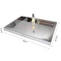 APEX Silver Acrylic Makeup Display Tray For Perfume