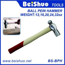 12~32oz Wooden Handle Carbon Steel Ball Pein Hammer