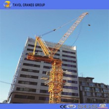 Qtd4015 6ton Luffing Jib Tower Cranes Construção de equipamentos pesados