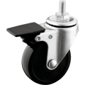 Light Duty Full Plastic Lock PVC Casters