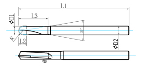 pcd ball nose end mills 