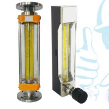 Gasflüssigkeit Edelstahl Glassrotameter