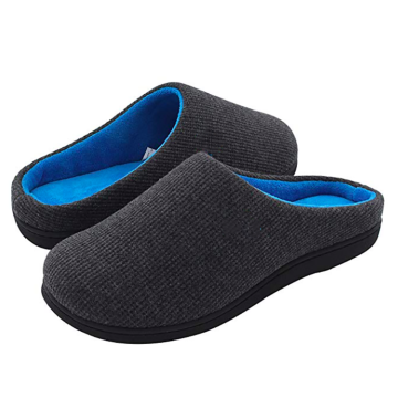 Comfortable Memory Foam Winter Indoor Slippers for Men