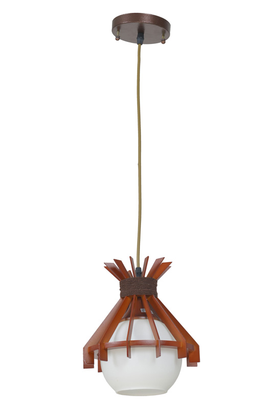 Wood Pendant Light