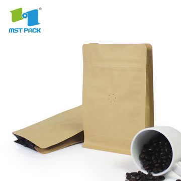 Biodegradable Custom Printed Kraft Paper Coffee  Bags