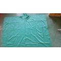 poncho de lluvia de pvc reutilizable con logo