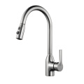 304 Stainless Steel Pull-out Kitchen Faucet