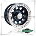 Roues modulaires-Beadlock GS-30104 Roue en acier de 15 &quot;à 17&quot; avec différents trous PCD, Offset et Vent