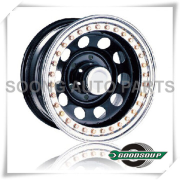 Modular-Beadlock Wheels GS-30104 Stahlrad von 15 &quot;bis 17&quot; mit verschiedenen PCD, Offset und Vent Loch