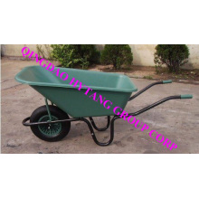 55L plastic tray wheelbarrow