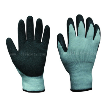 Latex naturel recouvert de gant de travail pour l’hiver (LT2014)