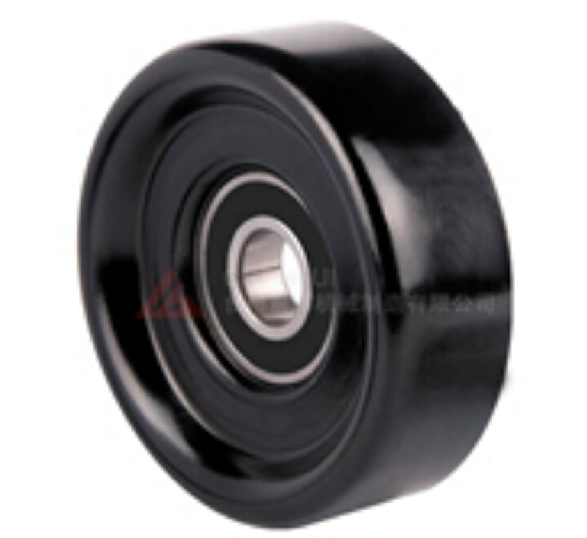 Steel flat idler pulley