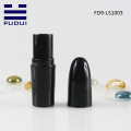 Wholesale empty shiny black bullet style lipstick case