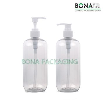 500ml Boston Plastic Bottle Pet Bottle Shampoo Bottle