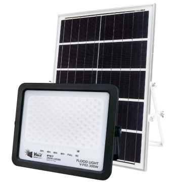 Cost-effective solar floodlight for park