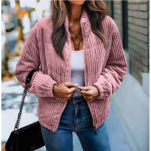 Chaqueta de bombardero femenino córnida