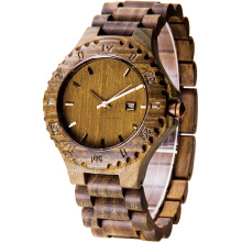 Custom Full Sandalwood Quartz Watch