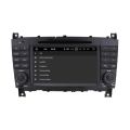 Android Double Din GPS Benz C-Class W203