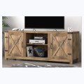 Mesa de televisión de madera de madera retro de madera