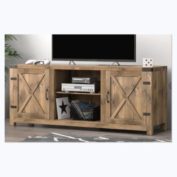 Retro Wooden TV Stand Solid Wood TV Table