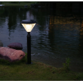 Luz solar para jardín en forma de diamante