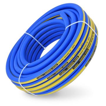 Flexible pvc and rubber garden hose