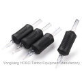 Newest Tattoo Disposable Grips Silicone Rubber with Clear Tips