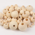 DIY Wood Beads round 4/6/8mm