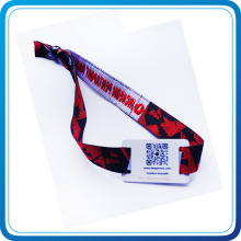 Wholesale Eco-Friendly Polyester RFID Woven Wristbands for Events