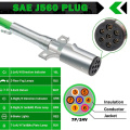 Câble électrique électrique à 7 voies pour les camions de remorque