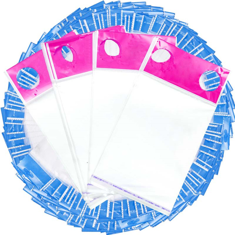 Printed Opp Card Plastic Bag