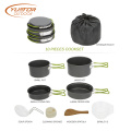 1SET Portable Folding Camping Cookware Mess Kit