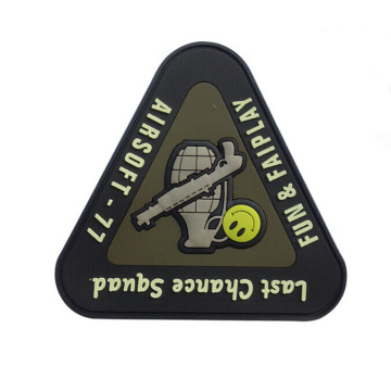 Nouveau Patch de caoutchouc personnalisé grand mode de gros uniforme